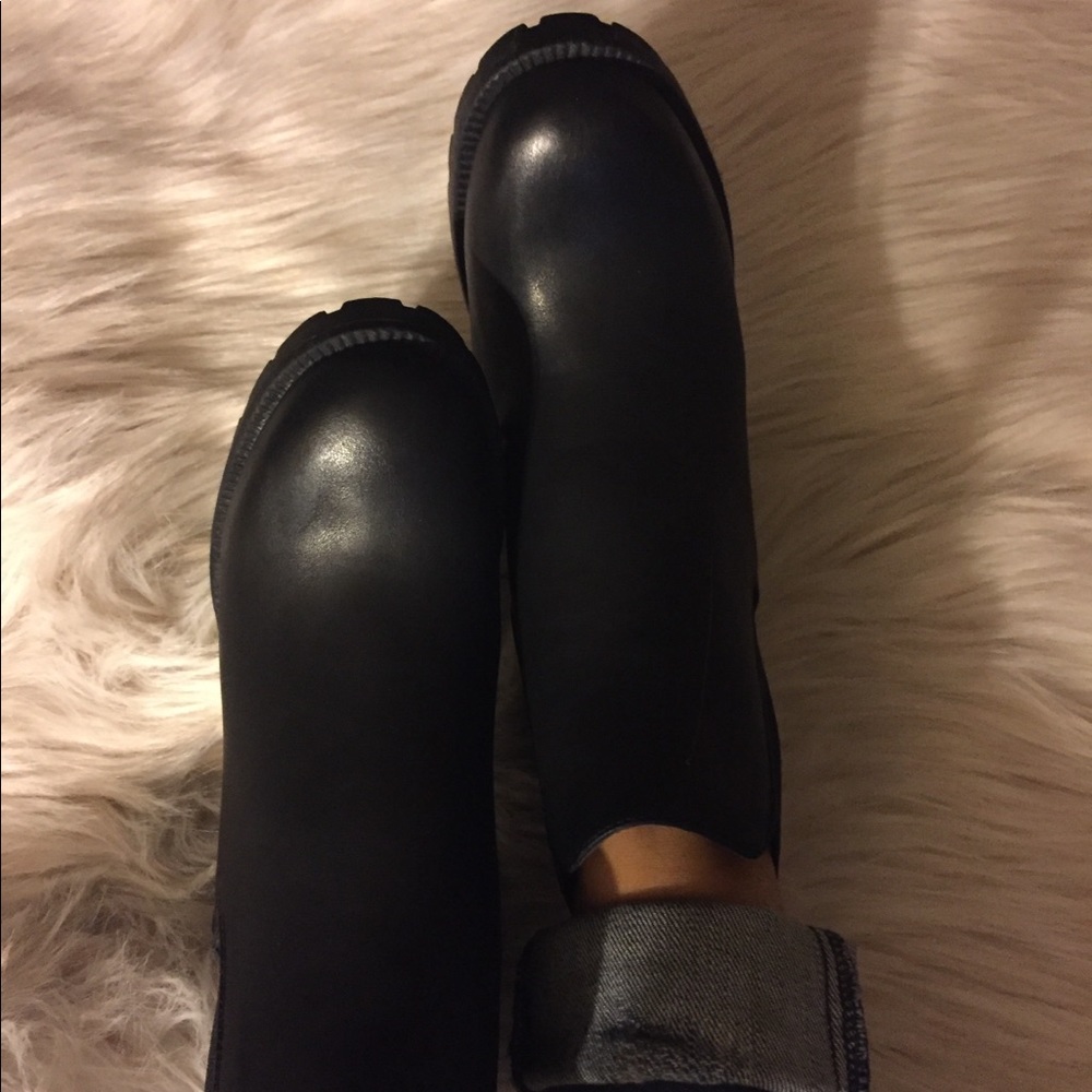 FAUX LEATHER ANKLE BOOTS - Picture 6 of 8